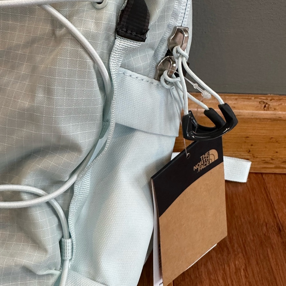The North Face Borealis Mini Backpack in Ice Blue / TNF Black - Picture 4 of 13